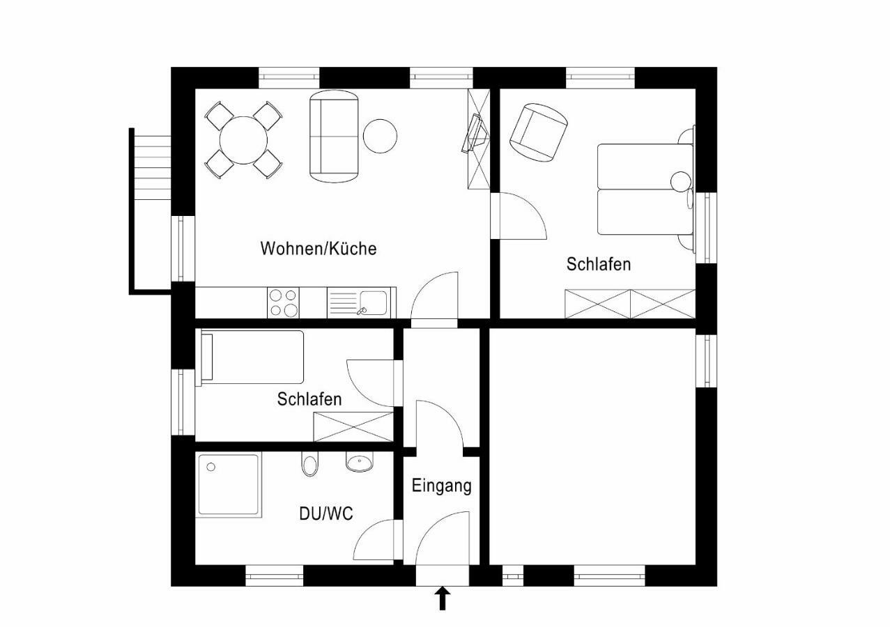 Apartamento Tal-Residenz Whg 1 Bad Salzuflen Exterior foto